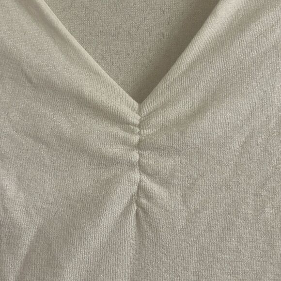 ✨Michael Stars Long Sleeve Ruched Neckline The Original Sz OZ Tee✨ - Picture 5 of 6